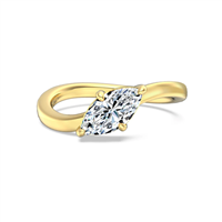 Anello Donna in Argento Moissanite RJTUG14